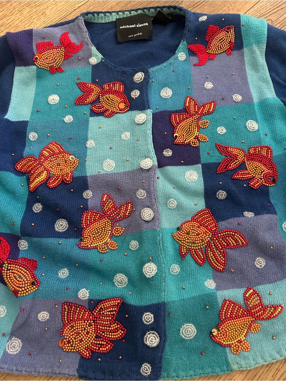 Michael Simon Fish Sweater